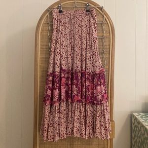 Spell Winona midi skirt